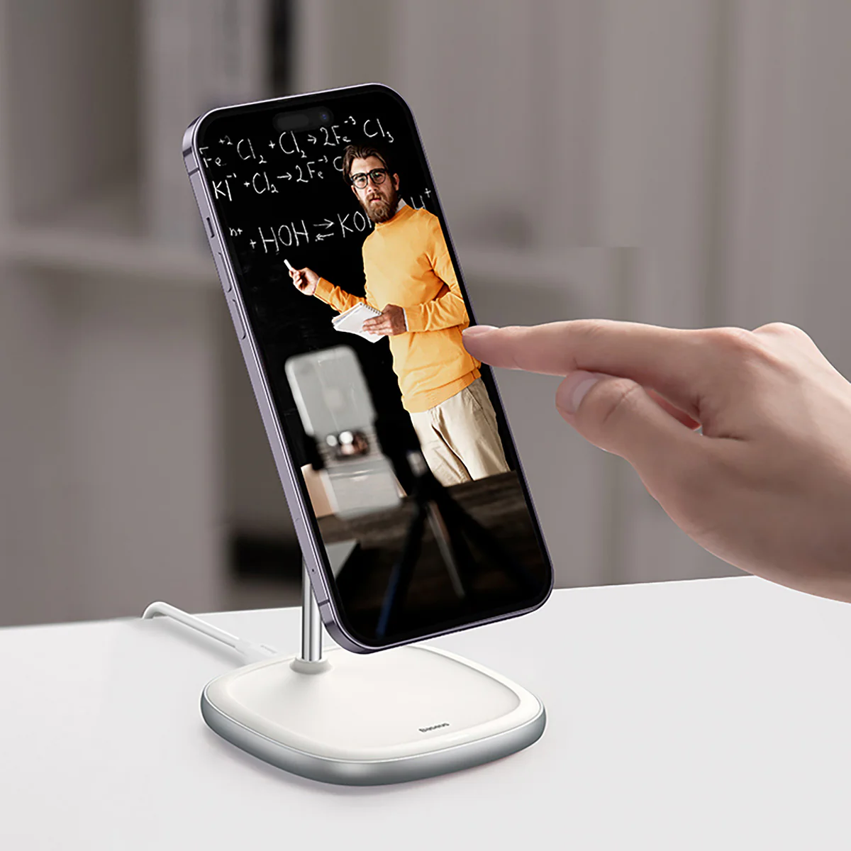 Baseus Swan MagSafe Charger Stand - Image 7